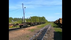 Тепловозы ТУ6А и ТУ8, ст. Лойга. Лойгинская УЖД