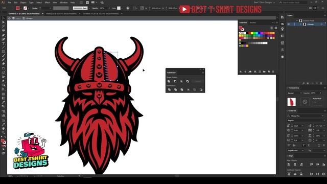 Most Commonly Used Tools In T-Shirt Design| T-Shirt Design Tips & Tricks| T-Shirt Design Illustrato смотреть онлайн