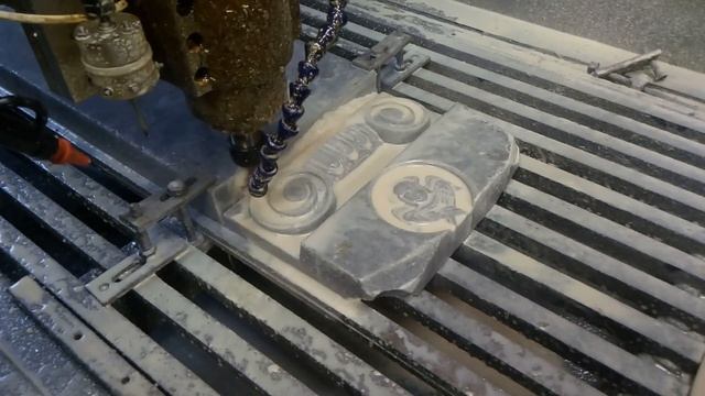 Мрамор на чпу. 3D обработка мрамора смотреть онлайн