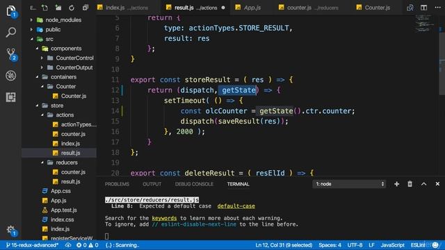 272 Using Action Creators and Get State смотреть онлайн