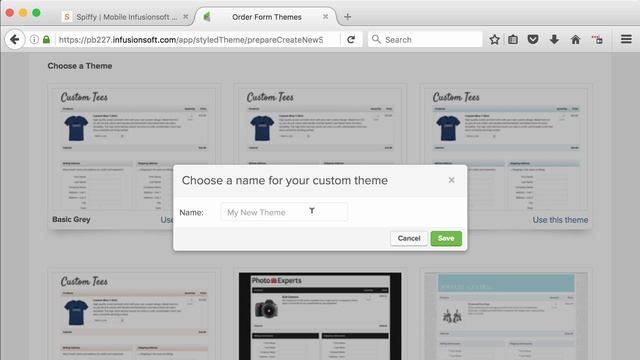 How to Create a New Infusionsoft Order Form Theme смотреть онлайн