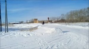 Буран с двигателем от Оки