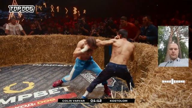 "Бычок" в боксе и что ему противопоставить. Бой Топ-Дог Колин/Костолом смотреть онлайн