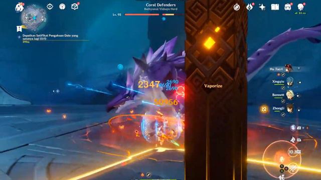 Enkanomiya Boss Fight - Bathysmal Vishap Herd | Genshin Impact