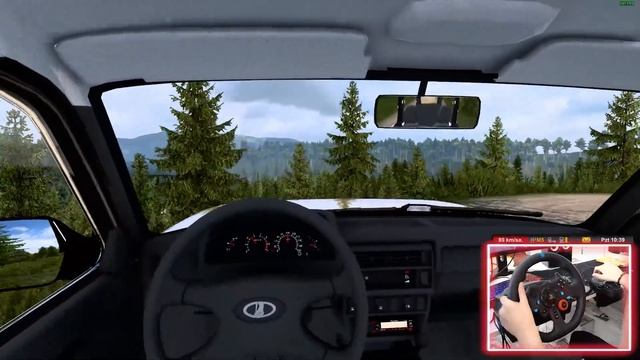 MADENDEKİ ŞİRKET ARABASINI YAPTIRDIM ! AZE STYLE LADA NİVA !!! ETS 2 MOD 1.45 [ Logitech G29 ] смотреть онлайн