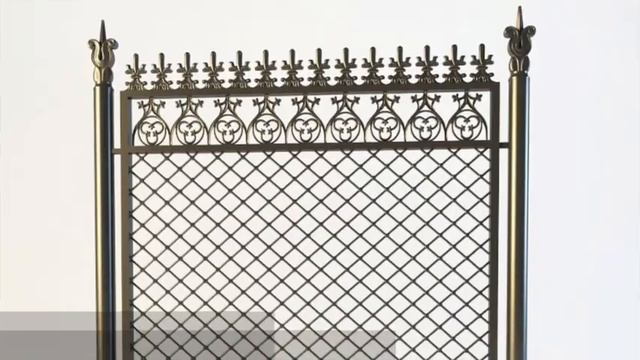 Купить чугунное ограждение периметра в Санкт-Петербурге и Москве смотреть онлайн