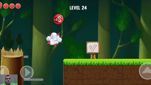 Несносный Красный Шар Против Рогатого Квадрата #2. Игра Red Ball. Bounce Ball. 16 - 30 Уровен. смотреть онлайн