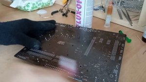 Замена разъема ATX блока питания на материнской плате
