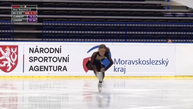 Maria GRIBINIC (MDA) | Women Short Program | Ostrava 2022 | #JGPFigure смотреть онлайн
