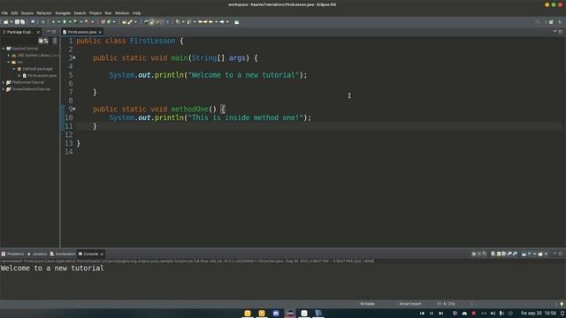 METHODS - Java TUTORIAL 2022/2023 for BEGINNERS смотреть онлайн