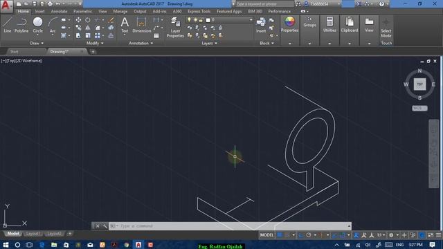 Autocad isometric exercise #05 смотреть онлайн