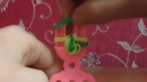 Как Плести Браслеты Из Резинок Rainbow Loom 7