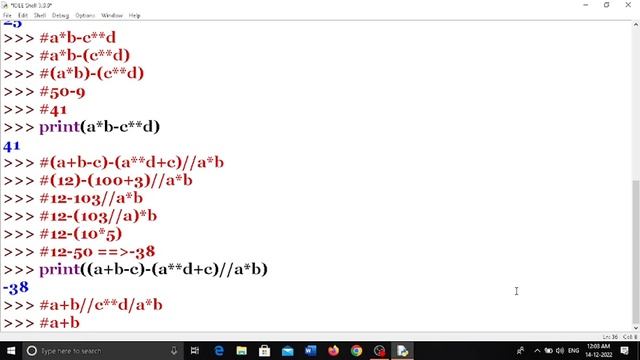 Problems On Operator Precedence and Associativity PART -9#python in tamil#Operator Problems#basics смотреть онлайн