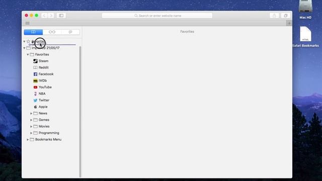 How to Backup and Restore Your Safari Bookmarks/Favorites смотреть онлайн