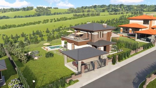 Лаванда Парк - коттеджный поселок в Крыму. смотреть онлайн