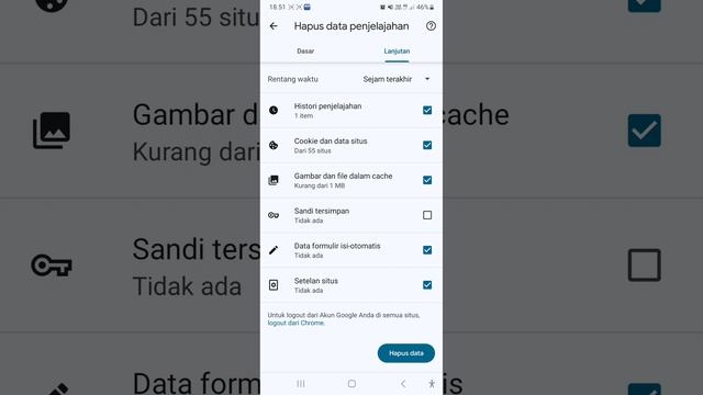 Cara Hapus Histori Situs Google Chrome di HP Android | Menghilangkan Jejak Digital di Browser Chrom смотреть онлайн