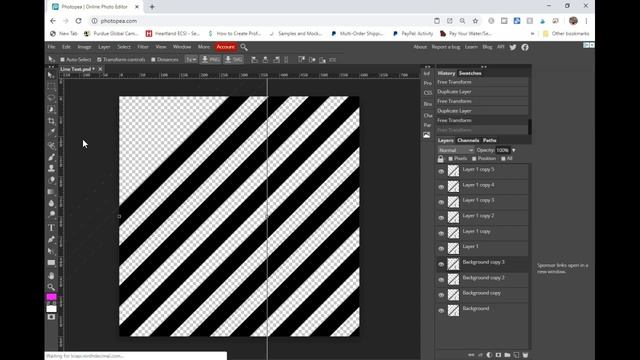 Create a Seamless Diagonal Pattern without Photoshop - Seamless Diagonal Pattern Tutorial смотреть онлайн