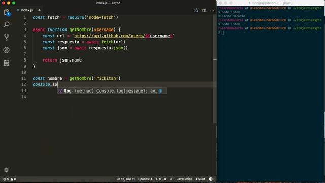 Cómo funciona Async/Await en menos de 15 minutos смотреть онлайн