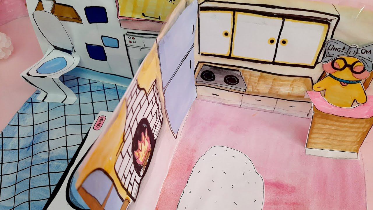 Дом для Уточки Лалафанфан из бумаги #избумагидляути#своимируками#домдлякуколизбумаги#вседляути смотреть онлайн