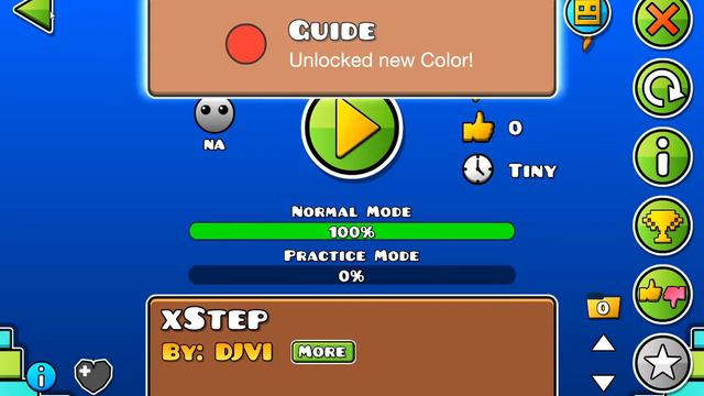 я играю в гд у меня не записалось то что я прошел Electroman