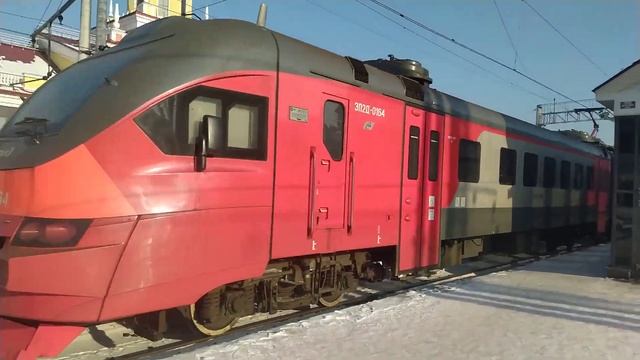 эп2д0164 Новокузнецк Мундыбаш отправляется с 9 пути А дата 16.02.23