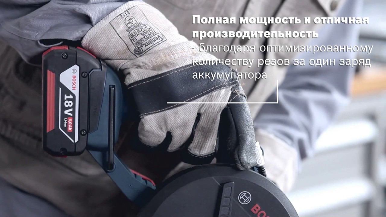 Bosch GKM 18 V-LI обзор смотреть онлайн