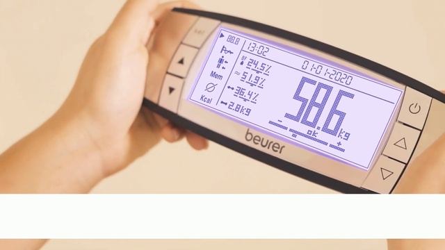 Диагностические весы Beurer BF 105. Напольные весы с функциями анализа состава всего тела. смотреть онлайн