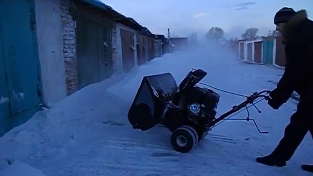 самодельный снегоуборщик смотреть онлайн