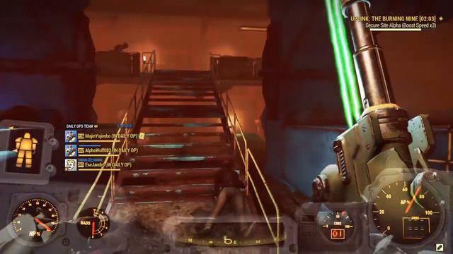 Fallout 76 - Daily Ops - Uplink: Burning Mine (7:08) / Smooth Operator trophy смотреть онлайн