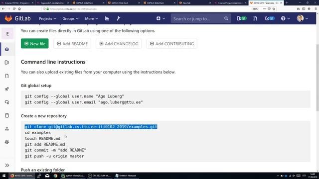Loeng 2 (17. september) - korraldus, git, mõned koodinäited смотреть онлайн