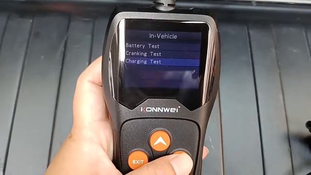 Kw600 Car Battery Tester With Printer 8 16v For Car Motorcycle Truck смотреть онлайн