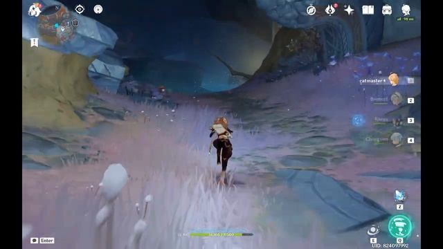 Genshin Impact - Random Fight Scene @ Chasm + Chest смотреть онлайн