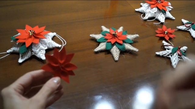 Пуансеттия из фетра. ? Рождественская звезда смотреть онлайн