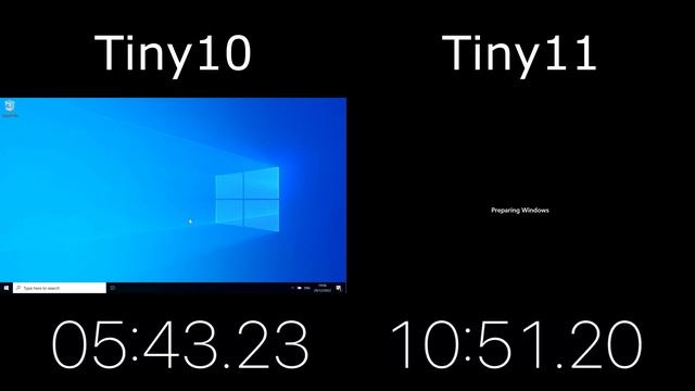 Tiny10 Vs. Tiny11 смотреть онлайн