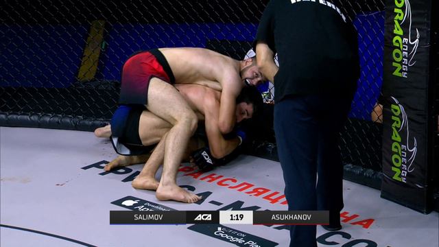 Алигаджи Салимов vs. Сулим Асуханов | Aligadzhi Salimov vs. Sulim Asukhanov | ACA YE 38 смотреть онлайн
