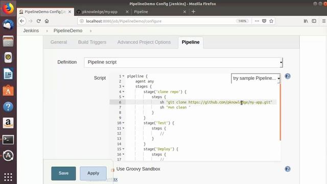 Jenkins Tutorial For Beginners 14 - What is a Jenkins Pipeline + How to create Jenkins Pipeline смотреть онлайн