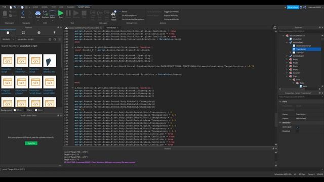 [ROBLOX][READ DESC] How to script Train Doors (sliding using Prismatic Constraint) смотреть онлайн