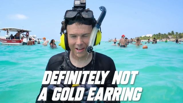 MEXICO'S BUSIEST BEACH! I Found 16 Rings, Earrings, Chains & MORE with my Metal Detector! смотреть онлайн