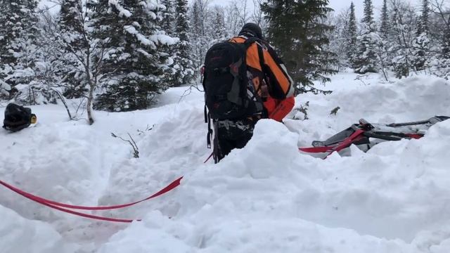 Кировск, снегоходы. Февраль 2018. смотреть онлайн