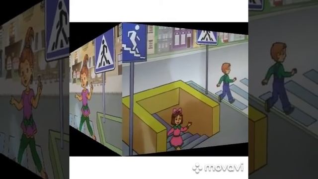 Видеозанятие о правилах безопасности на дорогах - "Дома учим ПДД" смотреть онлайн