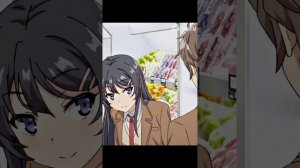 🔥 Засмущался) ⚡️ Название аниме: Этот глупый свин не понимает мечту девочки-зайки