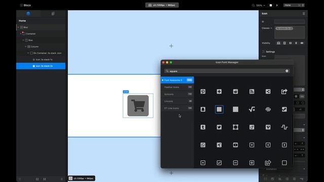 Blocs 4 - Stacked Icons with Font Awesome and No Code! смотреть онлайн
