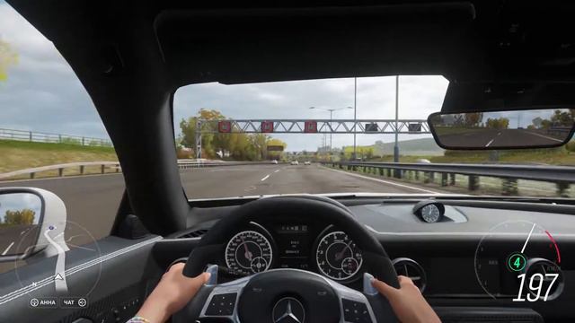 Forza Horizon 4 Autumn POV Test Drive Mercedes Benz SLK 55 AMG. смотреть онлайн