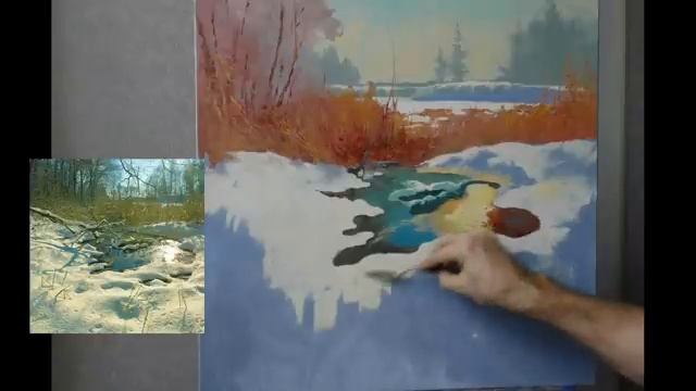 Клапоух Юрий. Зима. Урок. смотреть онлайн