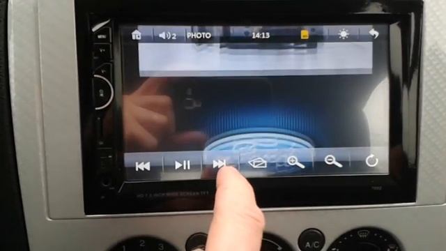 7002 7" 2 Din Car Video MP5 Player Touch Screen смотреть онлайн