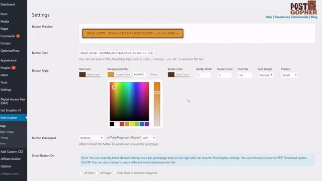 Post Gopher WordPress Plugin Demo - Make Your Every Blog-post Into Lead Magnet смотреть онлайн