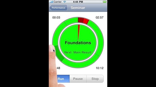 Timer with Sections - Demo Video (HD) смотреть онлайн
