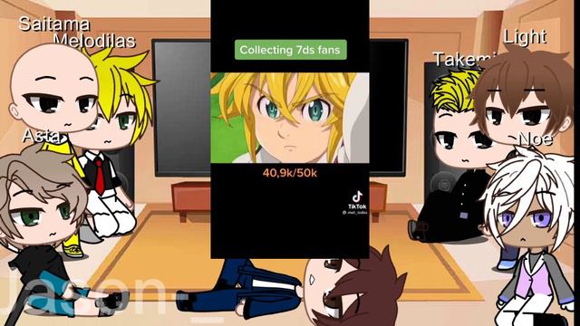 my second favorite anime chareters react to each other|part 6| смотреть онлайн