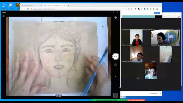 Урок по ИЗО. 6 класс. Тема_ Графический портретный рисунок и выразительность образа человека (1) смотреть онлайн