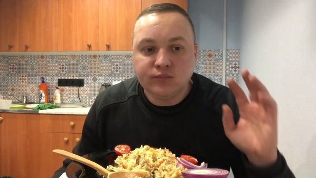 Плов пловешник МУКБАНГ MUKBANG